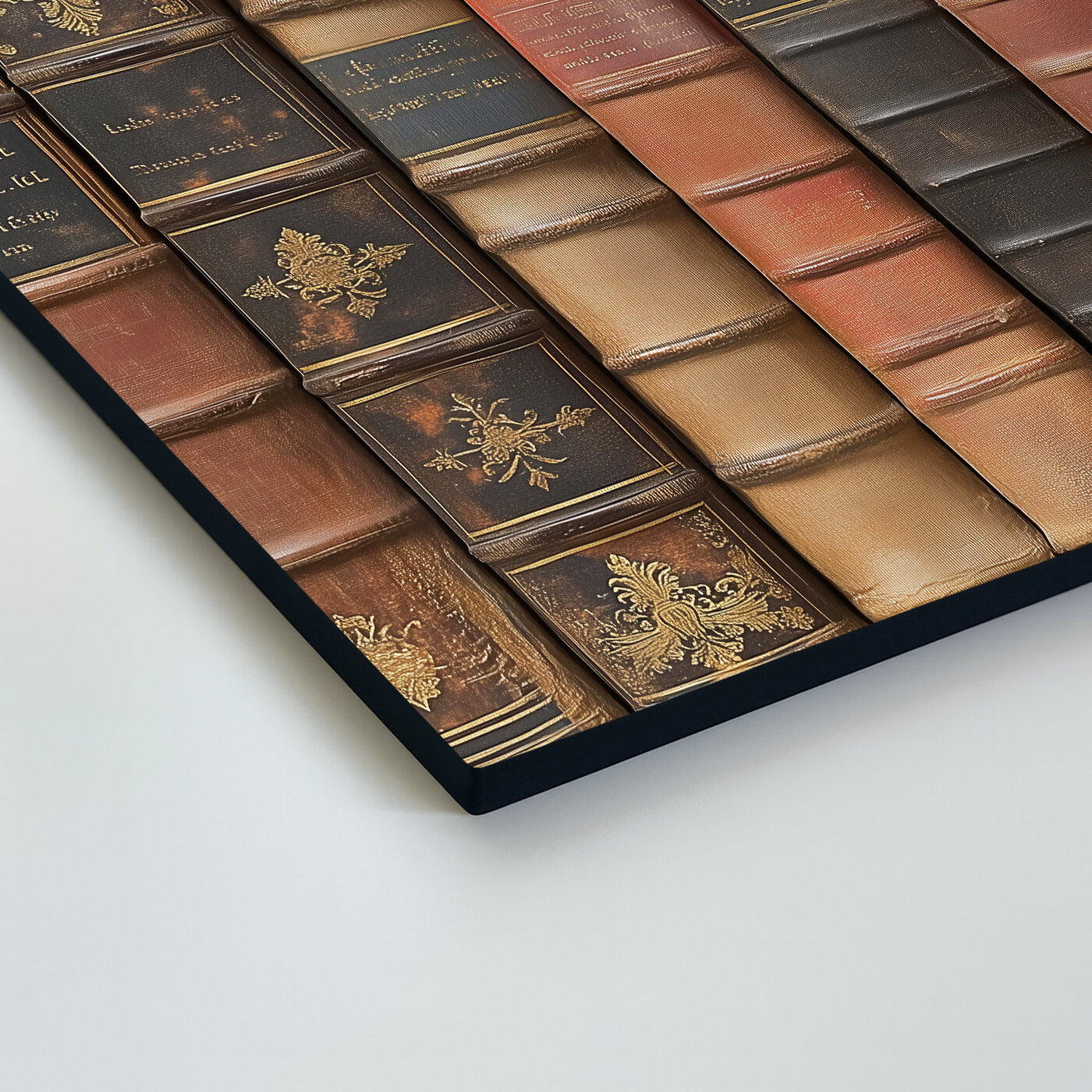 Wooden picture - Books