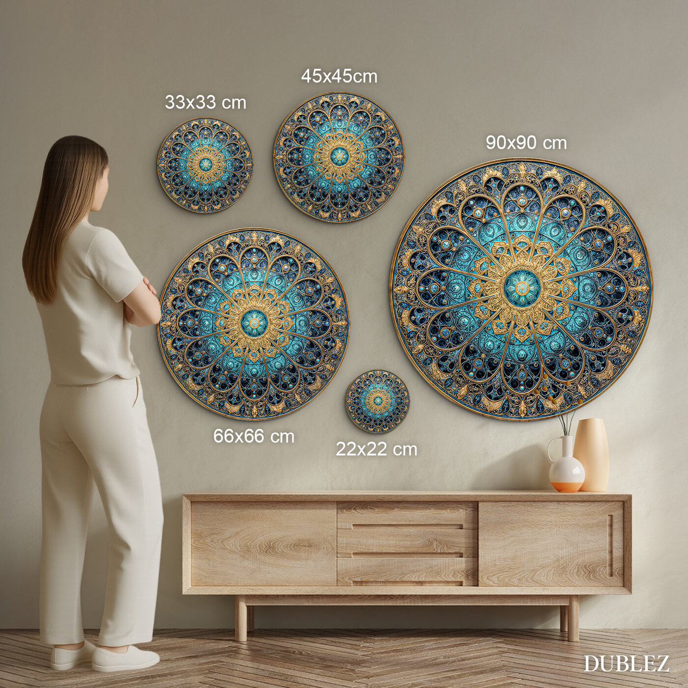 Mandala na stenu - Veritas