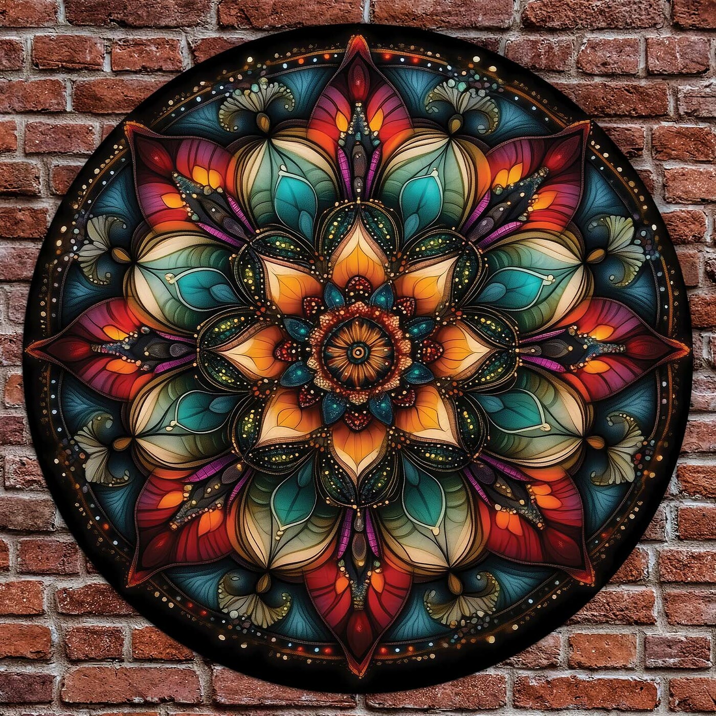 Farebný obraz - Mandala Svetla