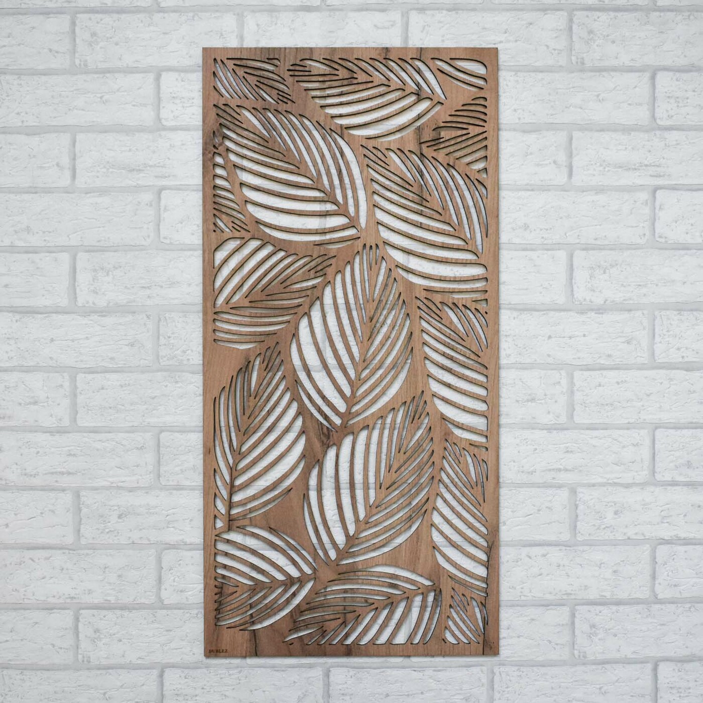 3D Wall Panel - Oasis of Leaves | Tobacco Oak