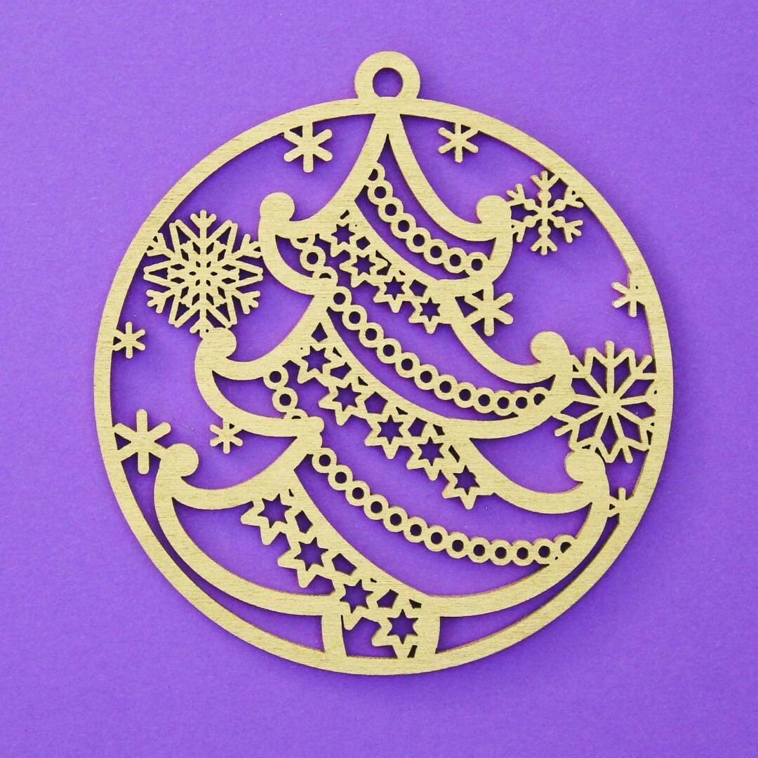 Koule na vánoční stromeček | Zlatá