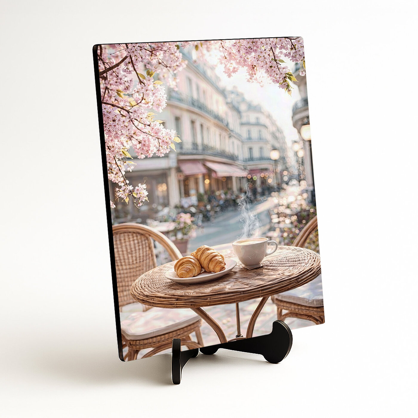 Art painting - Parisian café