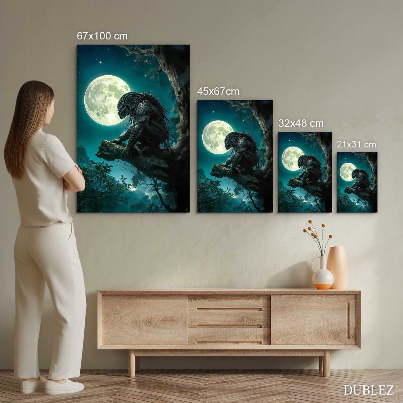 Sci-fi wall art - Predator