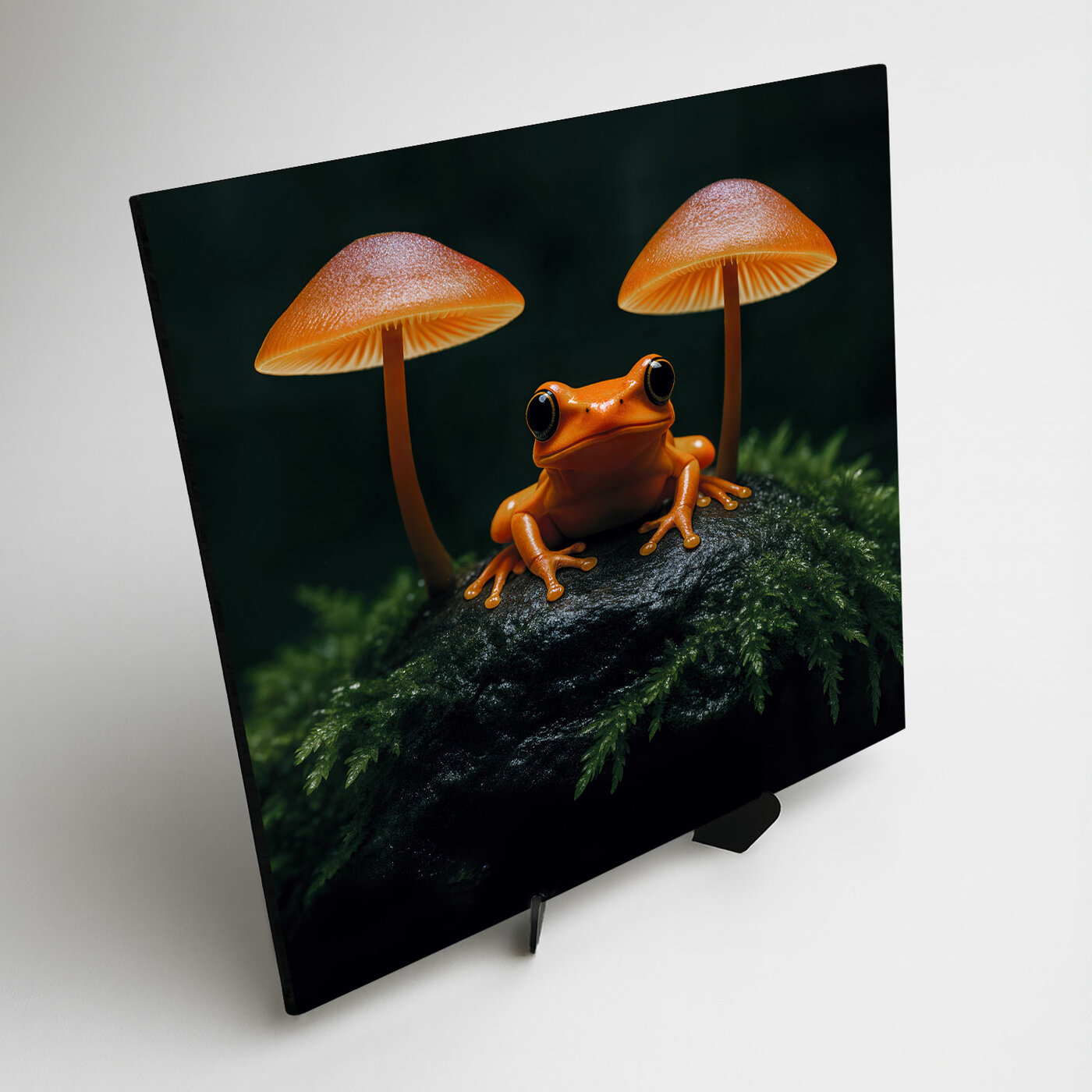 Surrealistický obraz - Exotická žába