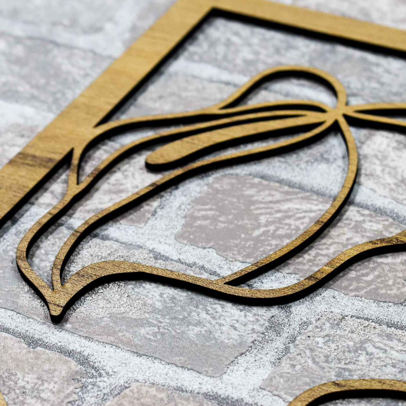 Multi-part Wooden Wall Art of Flowers - Scent of Summer | Gold Craft Oak