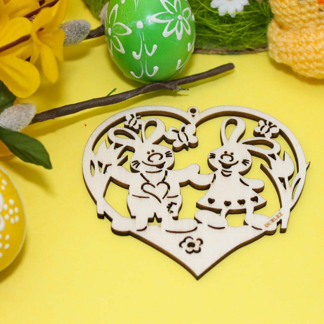 Húsvéti fa dísz - Nyuszikák