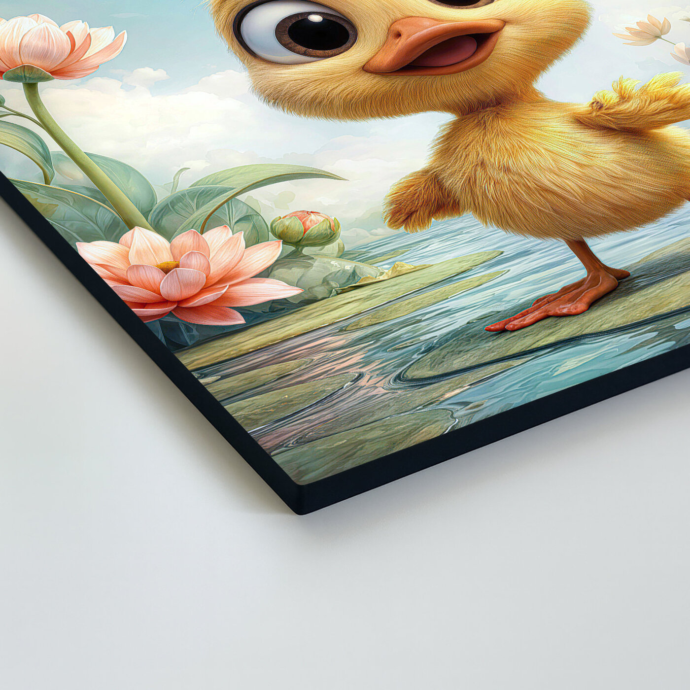 Children's wall picture - Duckling