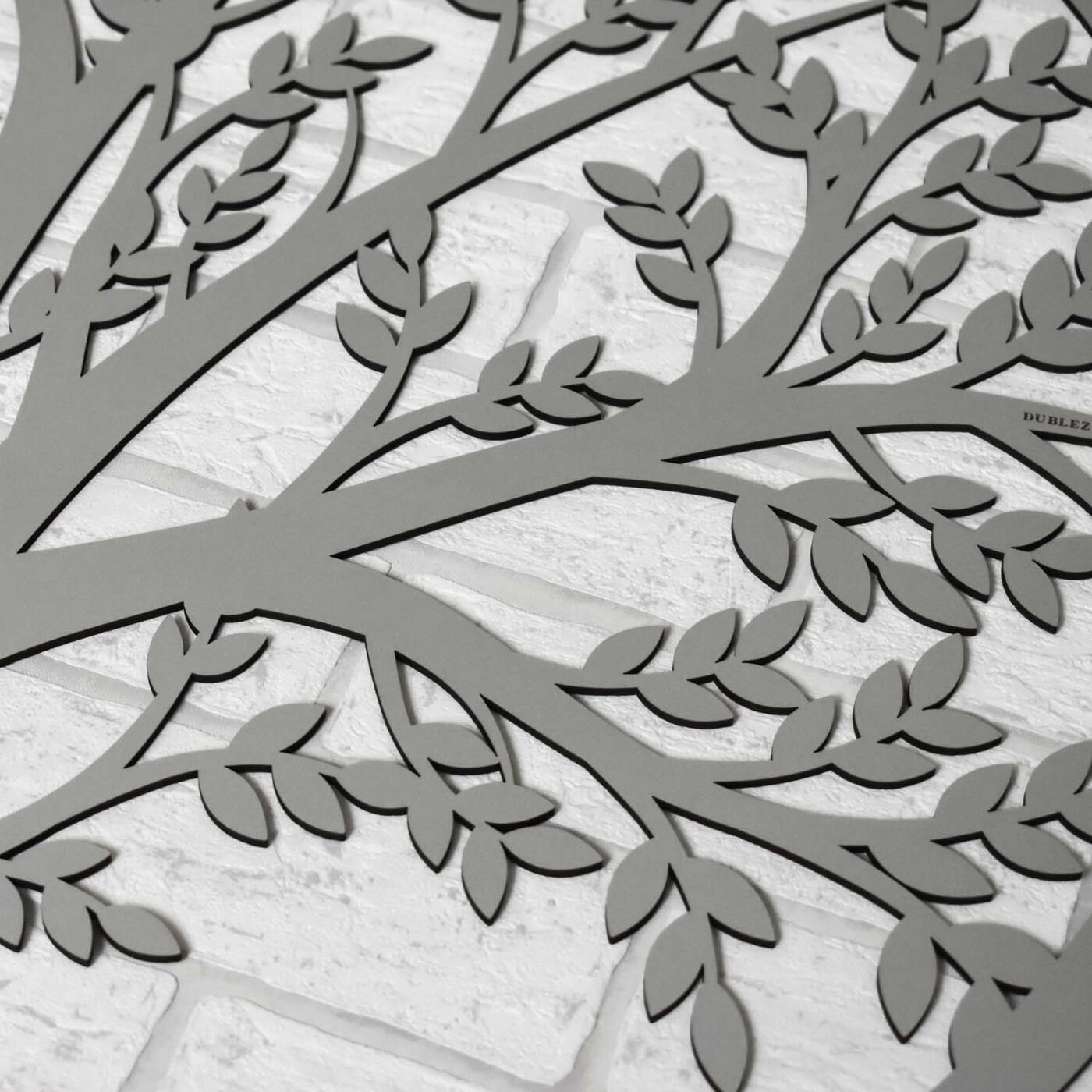 Tree of Life from Wood - Family | Silver