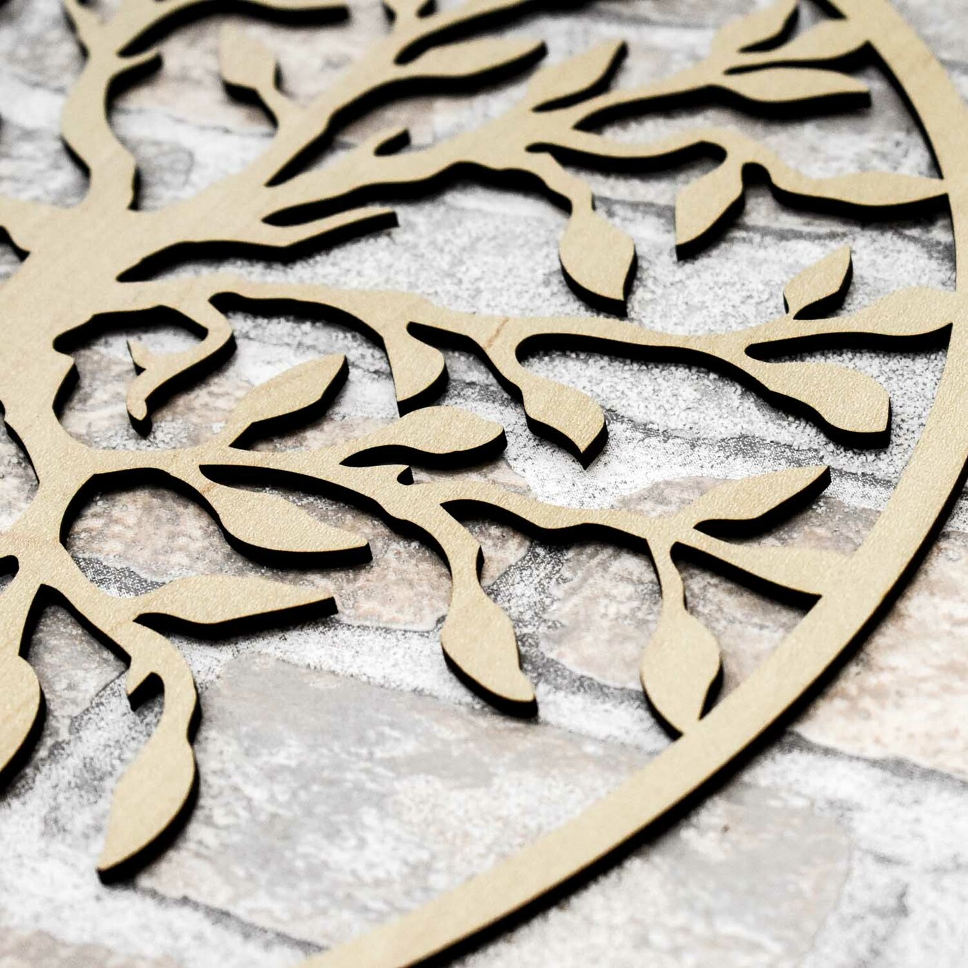 Wall Art Tree of Life - Yesod | Maple