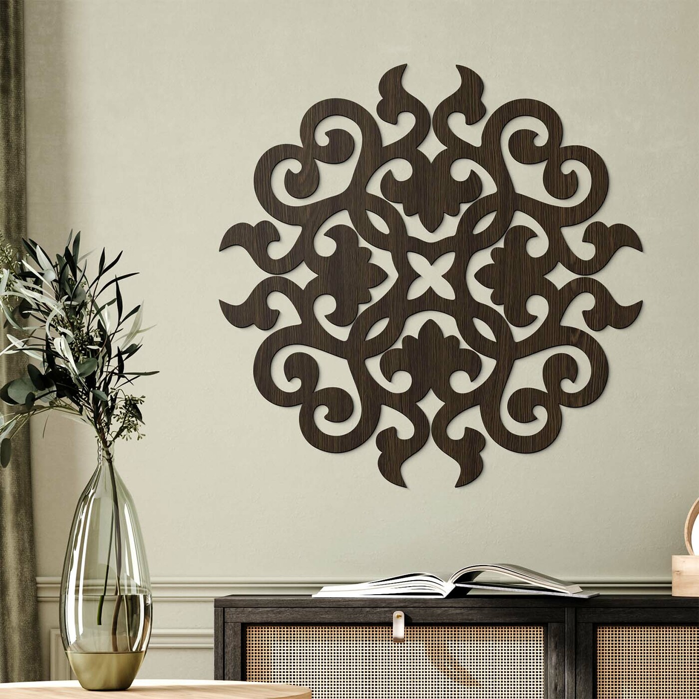 Wooden Ornament on the Wall | Wenge