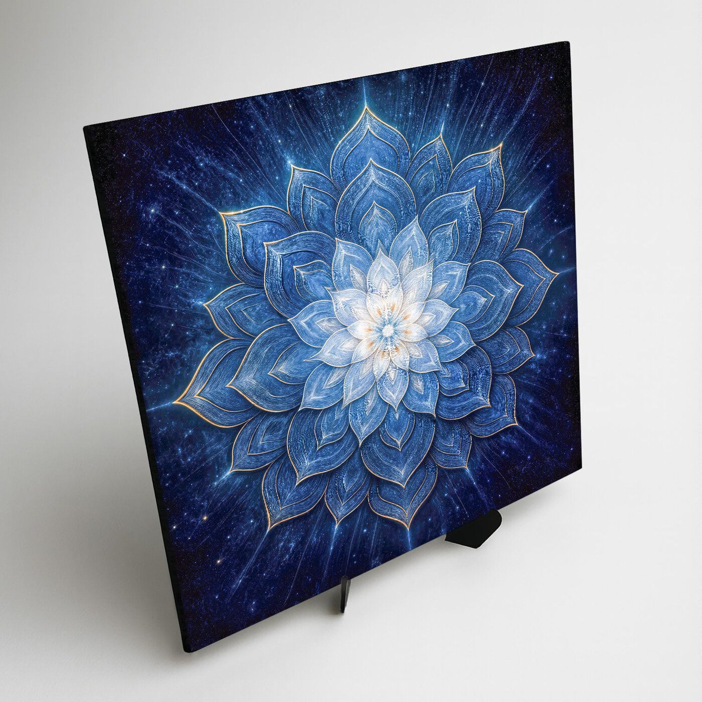 Blue mandala for the bedroom - Touch of the star