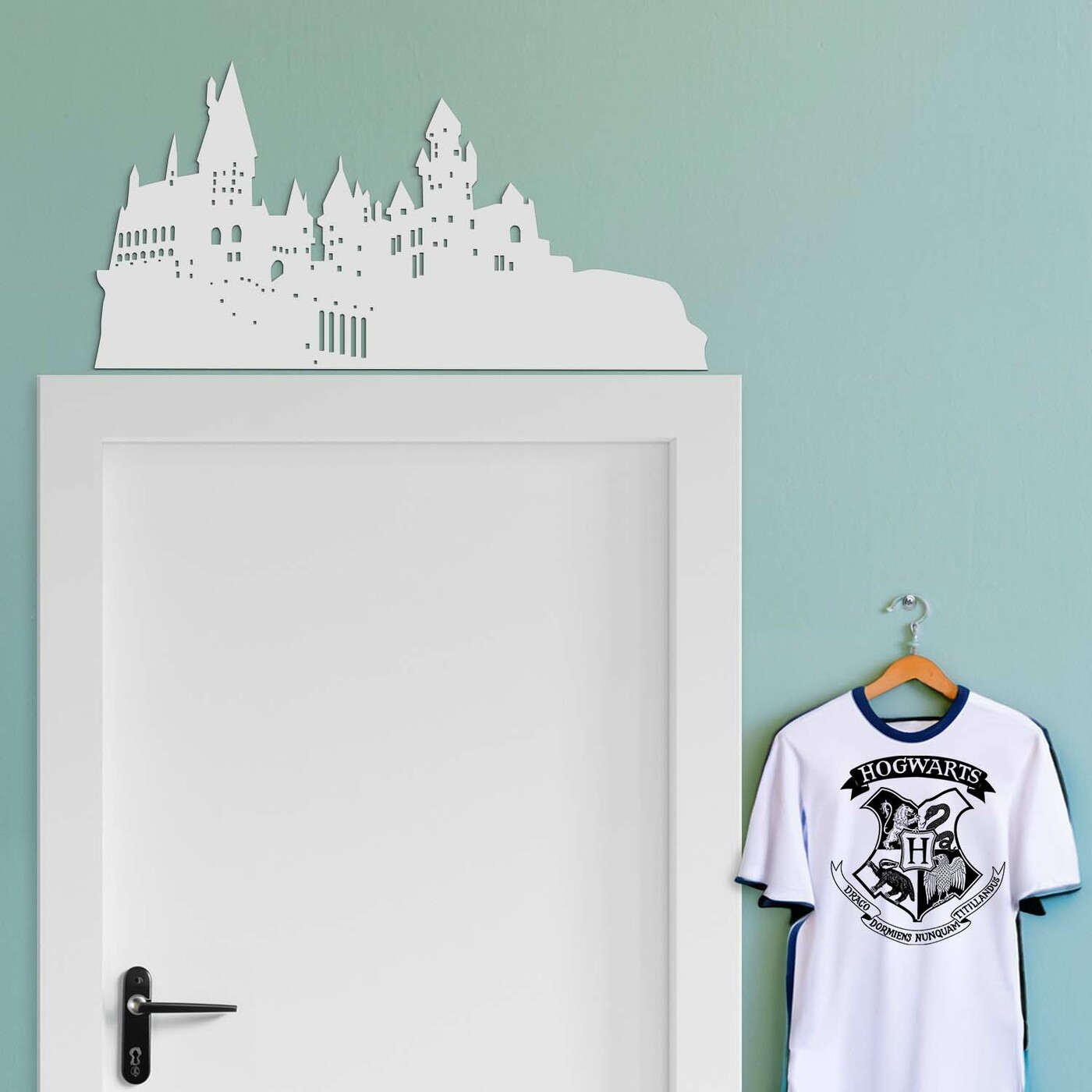 Fakép a Harry Potterből - Roxfort | Fehér