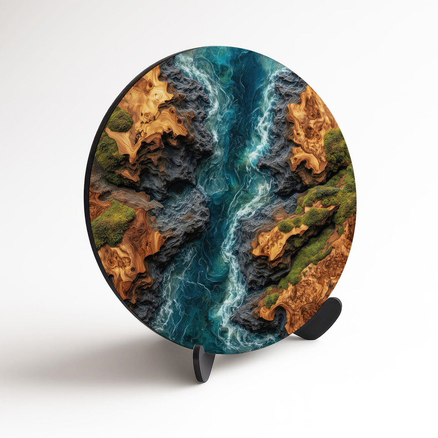 Luxusný obraz - Imitácia epoxidu - Element vody