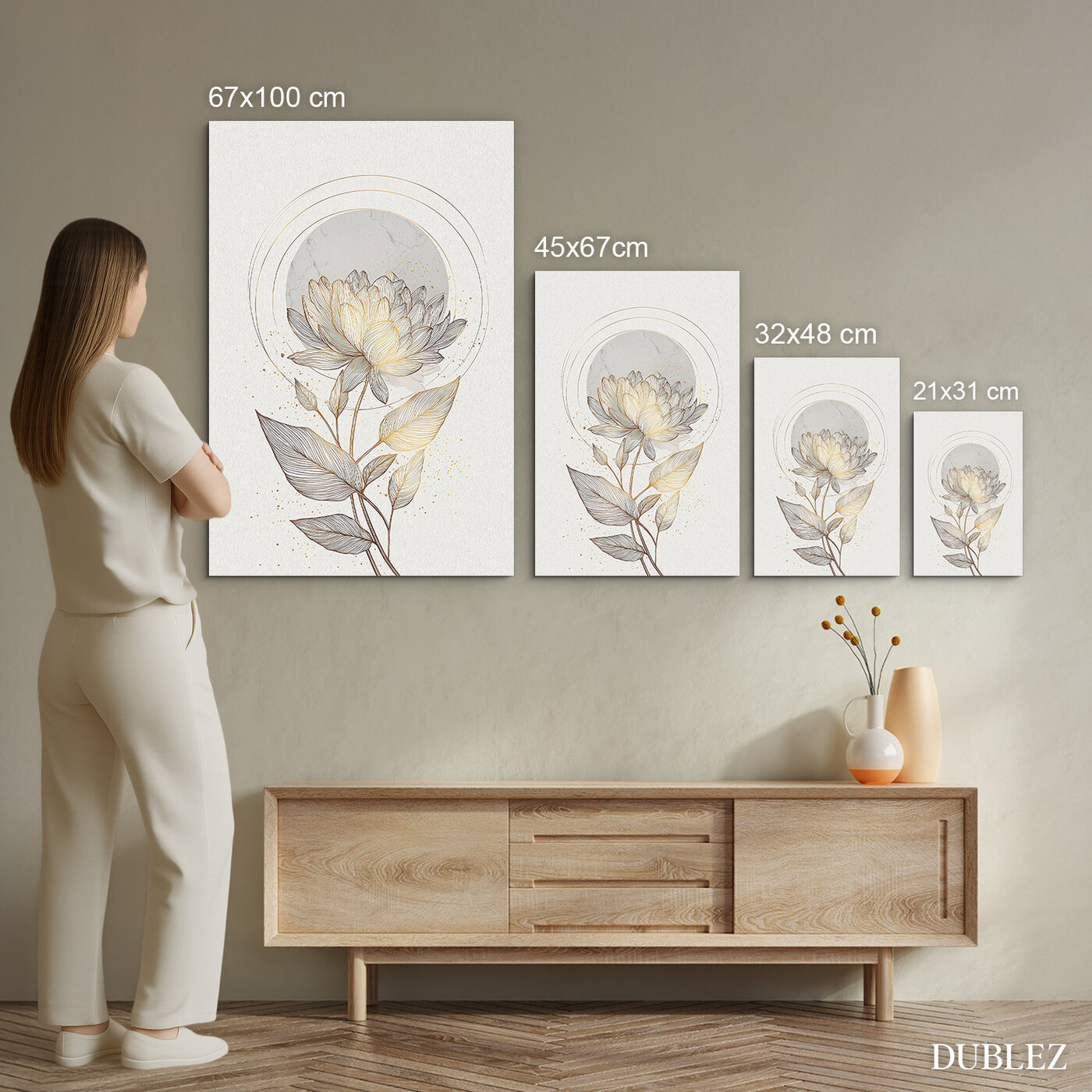 Obraz na dřevě - Květ naděje