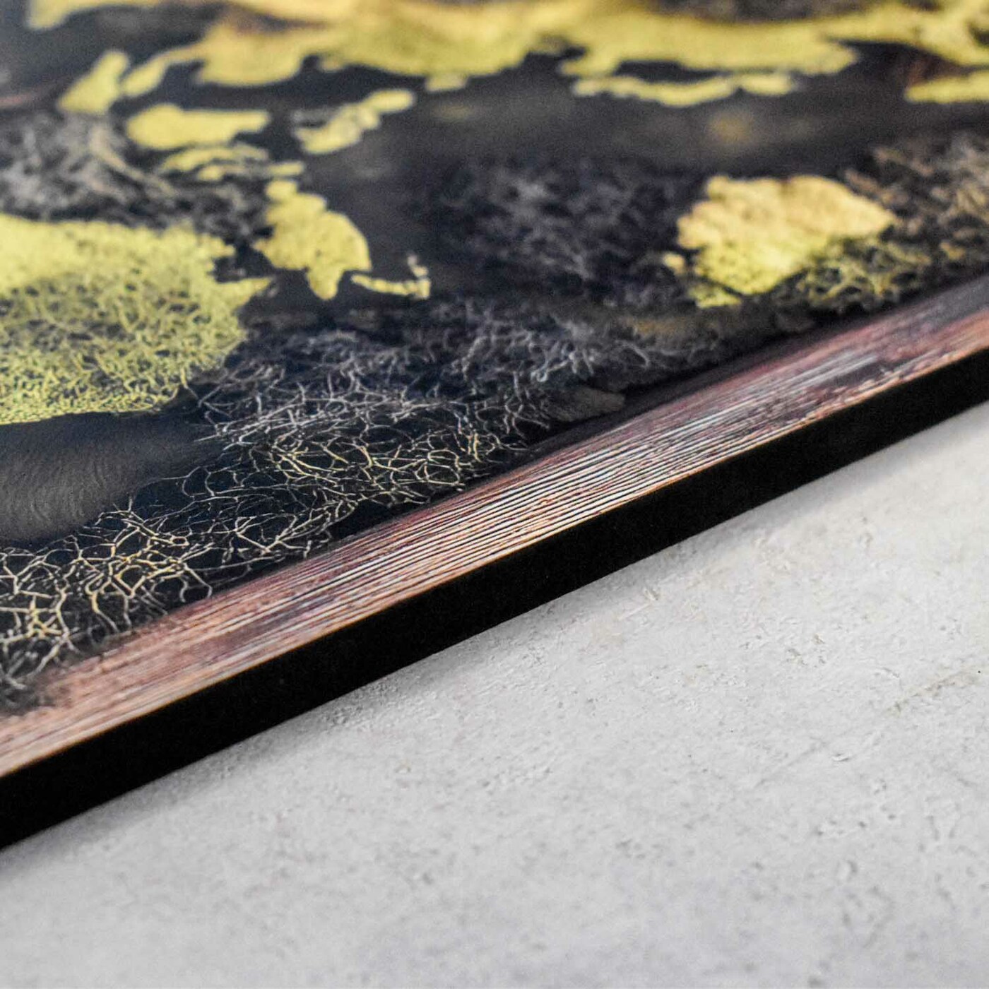 Machová imitácia mapy sveta - Obraz