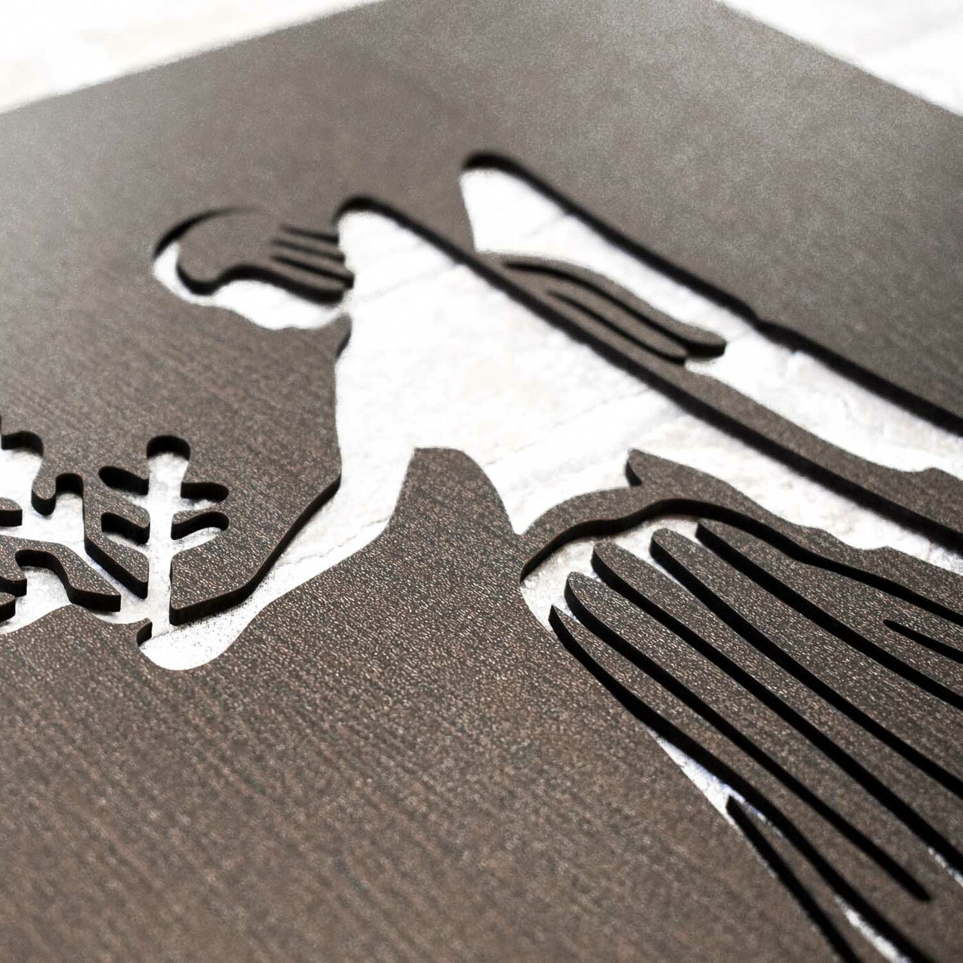 Dekorácia nad posteľ - Znamenie Panna | Wenge