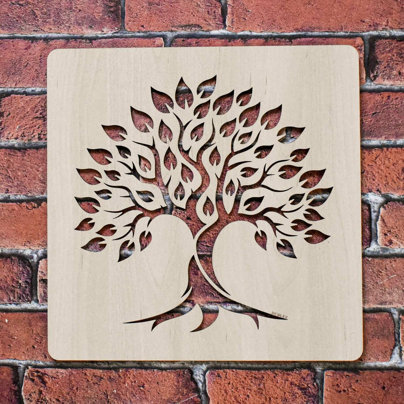 Wooden Tree of Life on the Wall - Sapphire | Maple