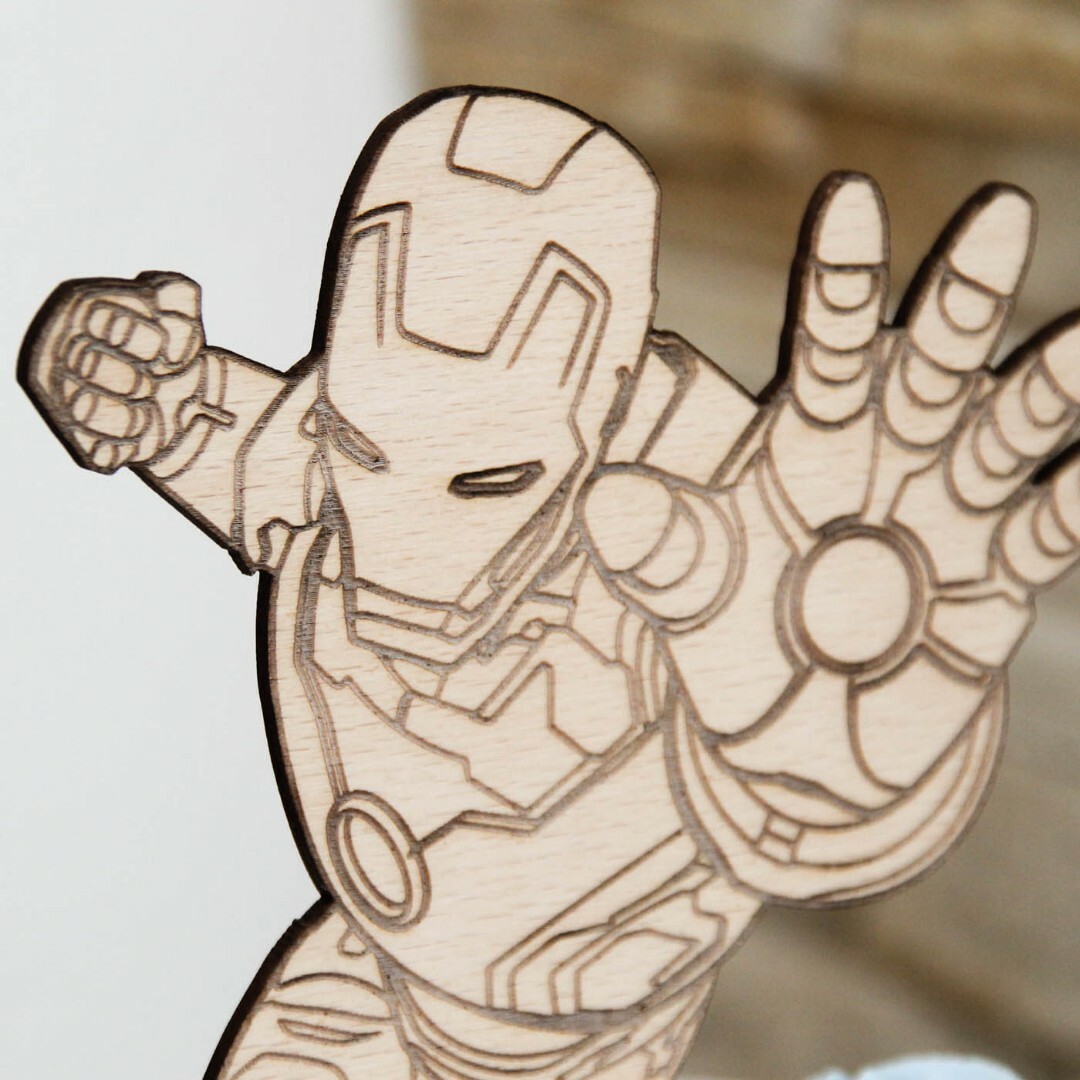 Postavička na tortu - Iron Man