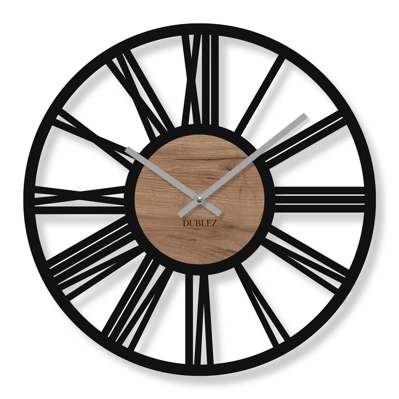 Wall Clock for Living Room - Unity | Tobacco Oak