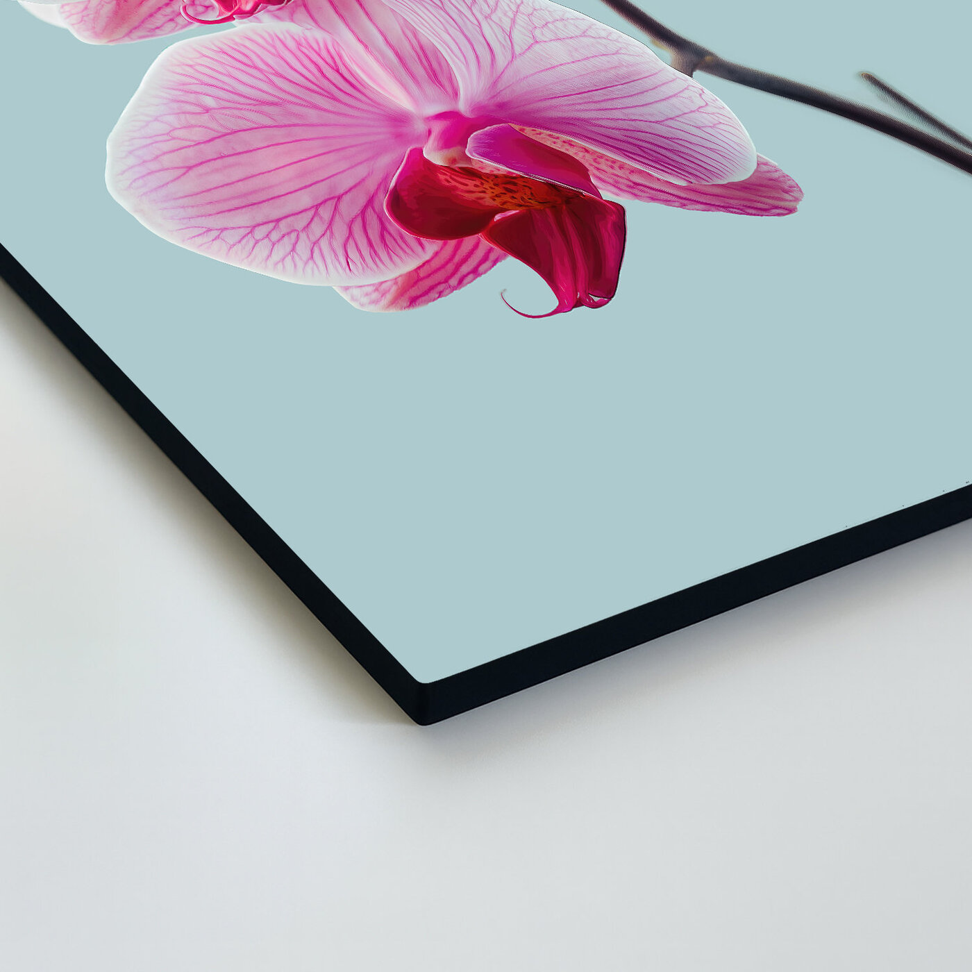 Dřevěný obraz - Květiny orchidejí