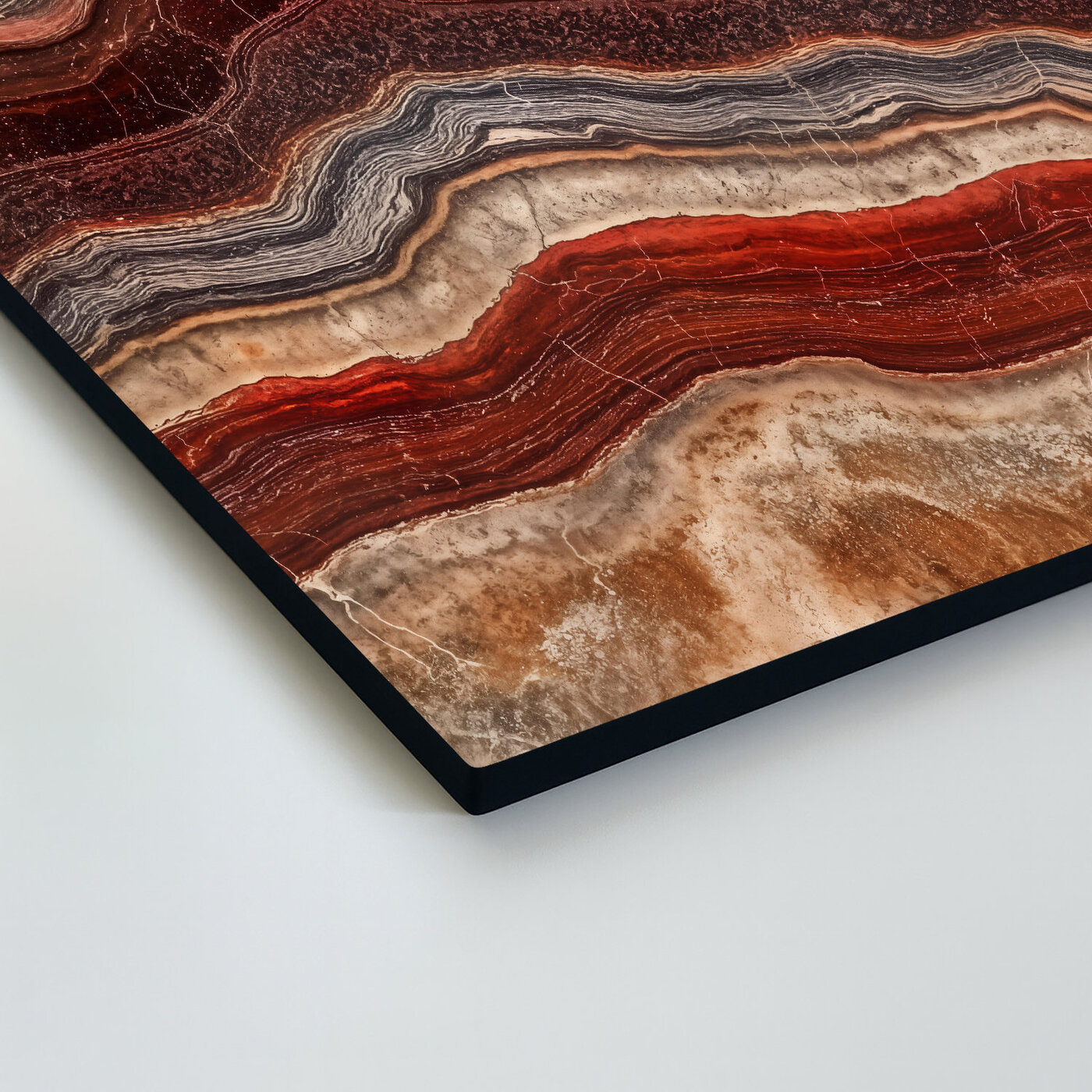 Wooden picture - Arabescato Orobico Rosso