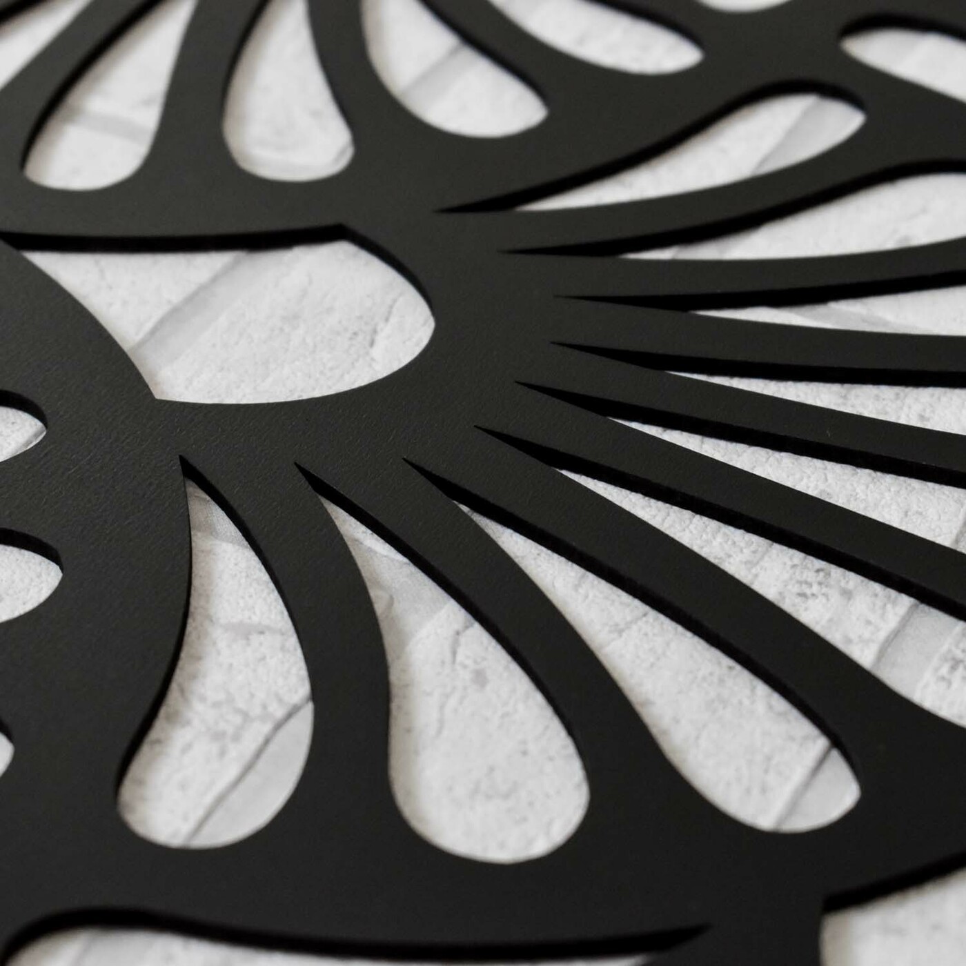 3D Abstract Picture - Hypno | Black