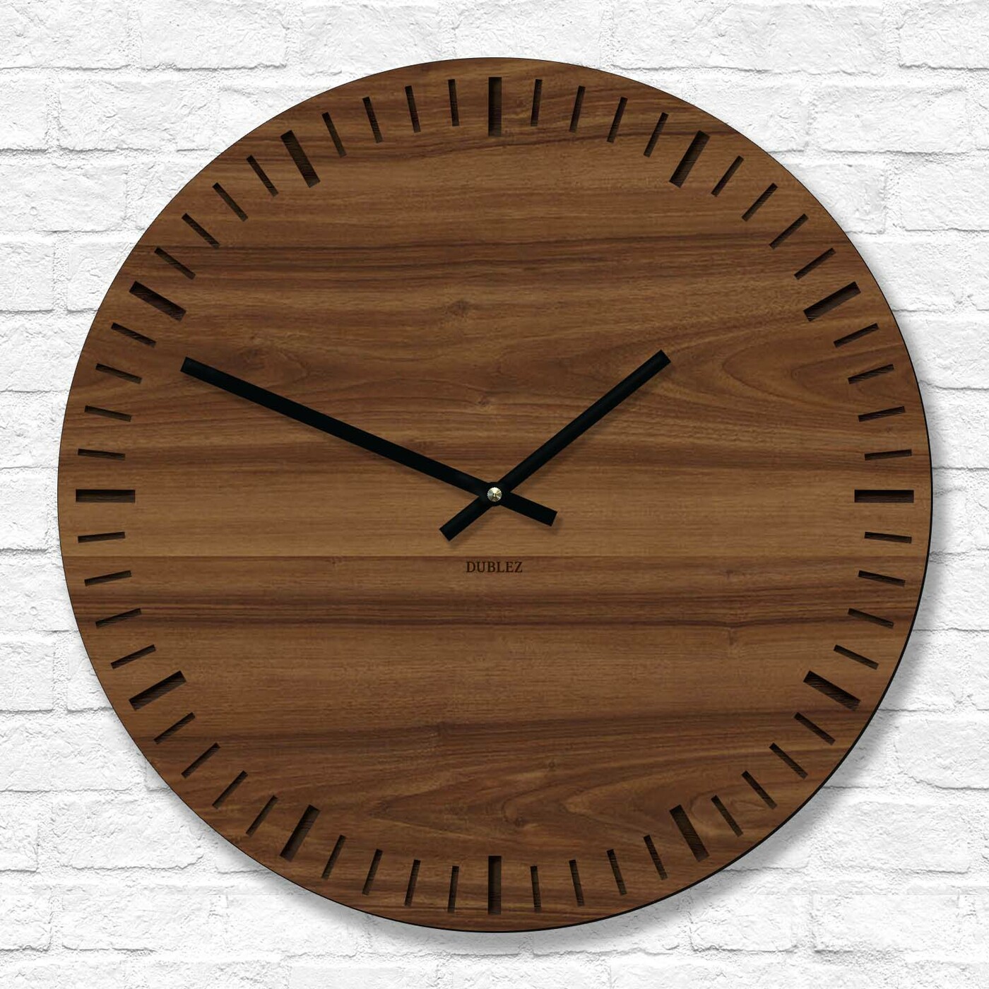 Nástenné hodiny z dreva - Zen | Orech