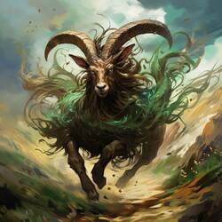 Znameniu zverokruhu Kozorožec vládne živel zem, čo je vyjadrené jeho rohmi a horským terénom, ktoré zdôrazňujú jeho ambicióznu a vytrvalú povahu.