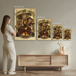 Drevený obraz - The Lord of the Rings