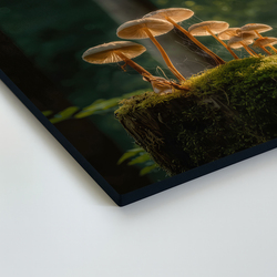 Wooden picture - Forest mushrooms