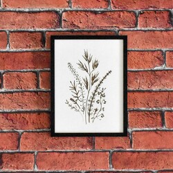 Dizajnový obraz z dreva - Letné kvety