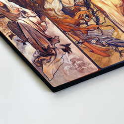 Reprodukce obrazu Alfonze Muchy - Roční období