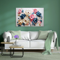 Wall Art for Living Room - Flowers