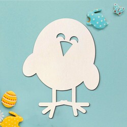 Easter Chick for Painting - Wooden Cut-out