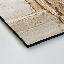 Abstraktní dřevěný obraz - Vrstva