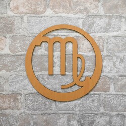 Zodiac Sign on the Wall - Virgo Sign | Beech