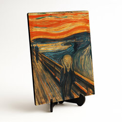 Wooden Wall Art - The Scream, Munch