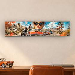 Amerikai vintage kép - Route 66