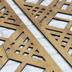 Több részes absztrakt falikép - Space  | Aranytölgy