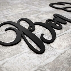 Wall Art for the Kitchen - Bon Appetit | Black