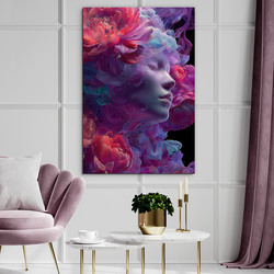 Moderní obraz ženy - Kvetoucí něha