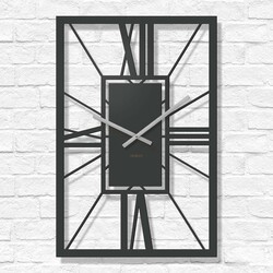 Wooden Roman Numeral Clock - Arch Deco | Anthracite Gray