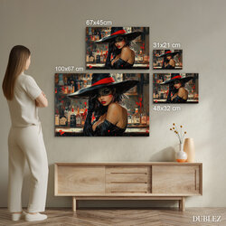 Obraz do baru - Barmanka