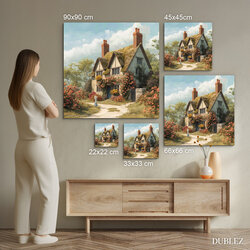 Vintage picture - House of Roses