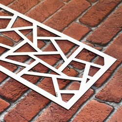 Olcsó 3D falpanel - Balance | Fehér