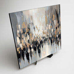 Umelecký obraz - Ruch mesta