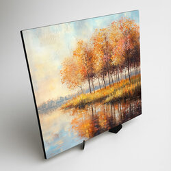 Dřevěný obraz - Stromy