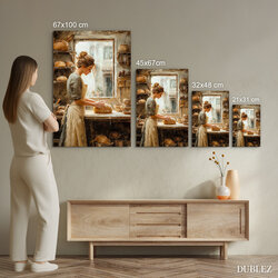 Vintage picture for the kitchen - Baker