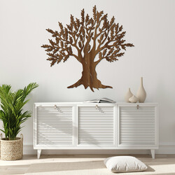 Drevený strom na stenu - Oliva | Orech