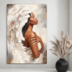 Umelecký obraz - Žena s anjelskými krídlami